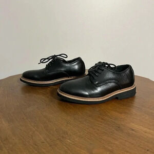 Harper Canyon Boys Black Leather Dress Shoes‎ 11M